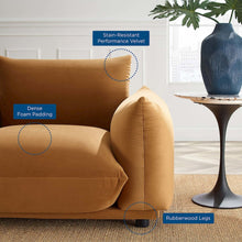 Copious Performance Velvet Armchair