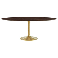 Lippa 78" Oval Wood Dining Table