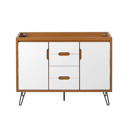 Energize 48" Double Sink Compatible (Not Included) Bathroom Vanity Cabinet