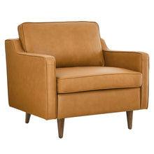 Impart Genuine Leather Armchair