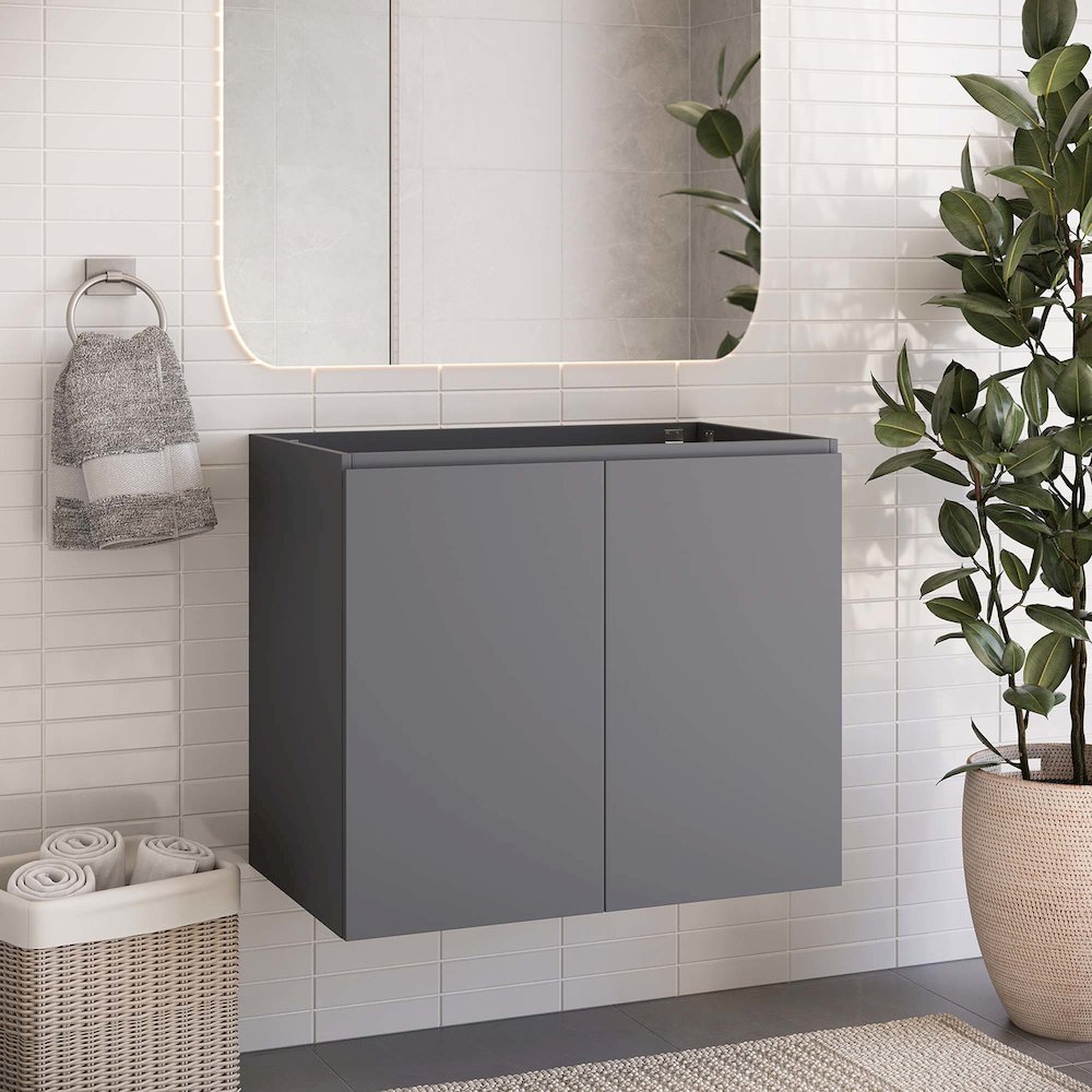 Bryn 30" Wall-Mount Bathroom Vanity (Sink Basin Not Included)