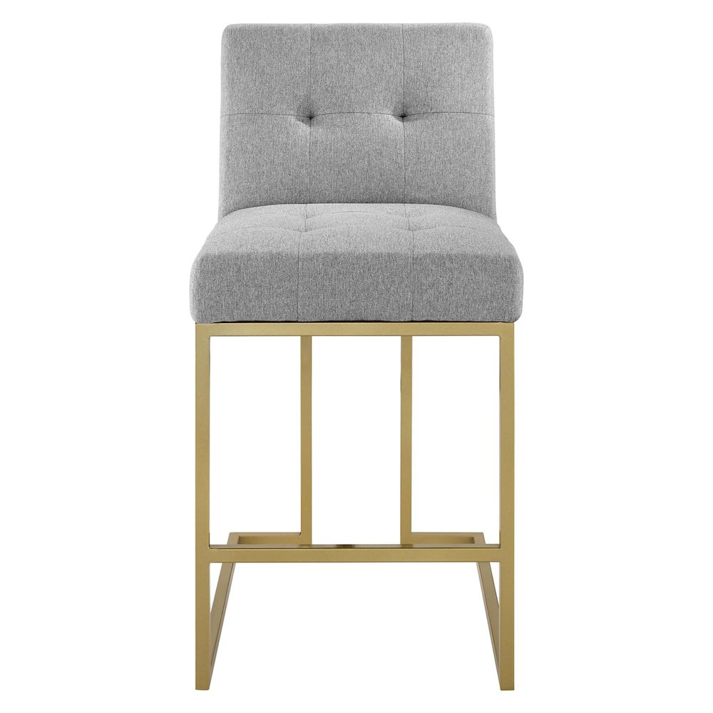 Privy Upholstered Fabric Counter Stool Set of 2