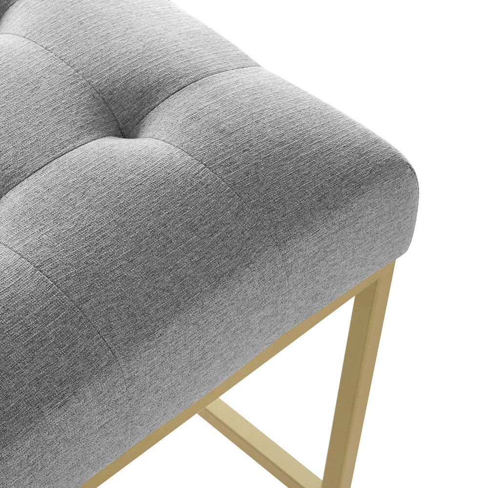 Privy Upholstered Fabric Counter Stool Set of 2