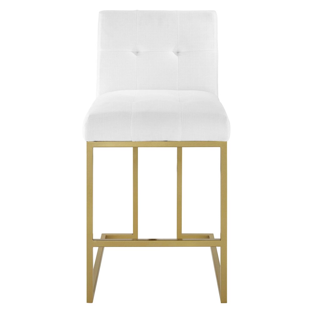 Privy Upholstered Fabric Counter Stool Set of 2