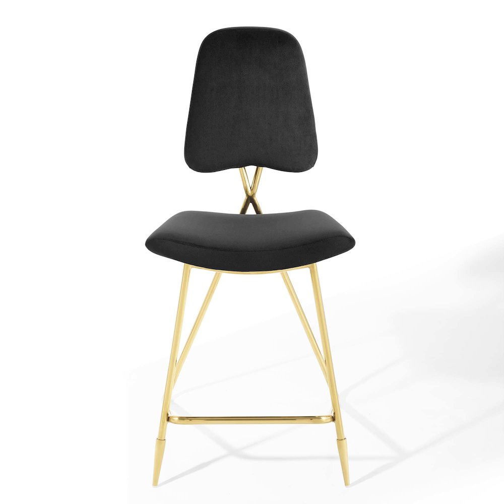 Ponder Performance Velvet Counter Stool Set of 2