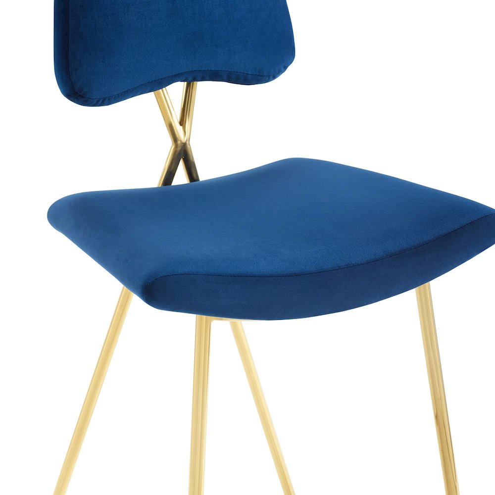 Ponder Performance Velvet Counter Stool Set of 2