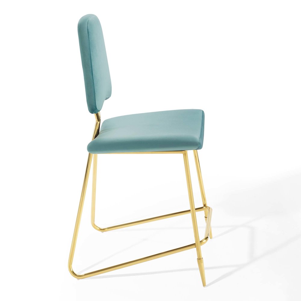 Ponder Performance Velvet Counter Stool Set of 2