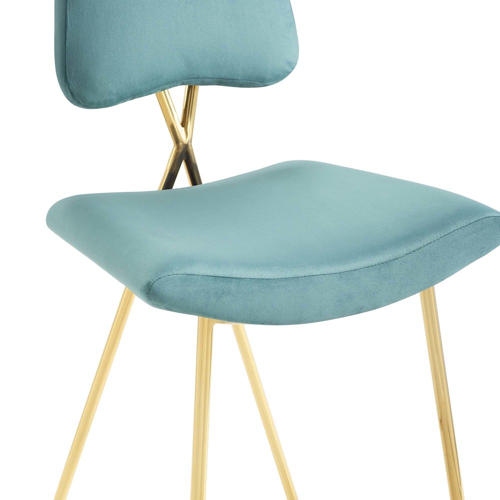 Ponder Performance Velvet Counter Stool Set of 2