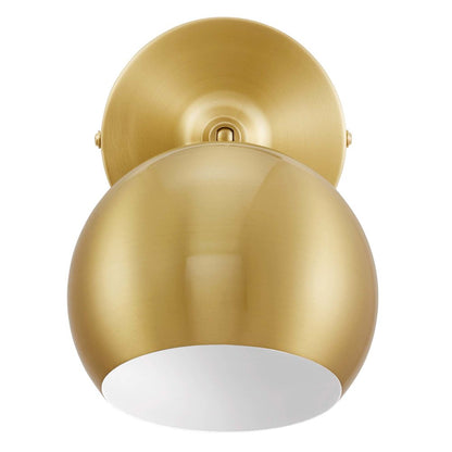 Chalice 4" Swing-Arm Metal Wall Sconce
