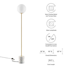 Logic Terrazzo Floor Lamp