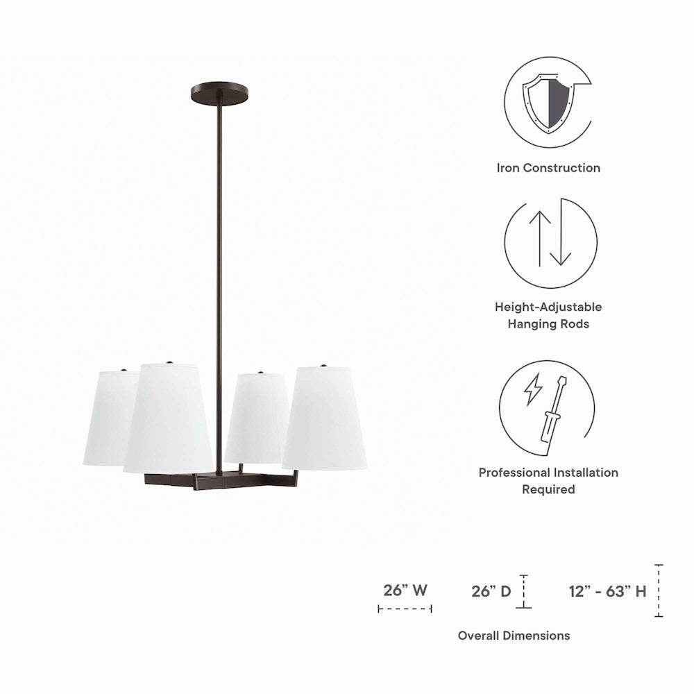 Mercer 4-Light Pendant Light