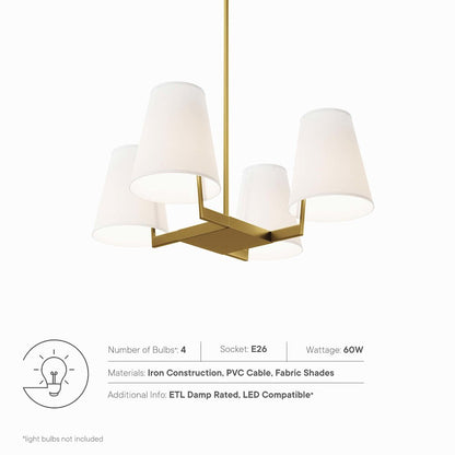 Mercer 4-Light Pendant Light