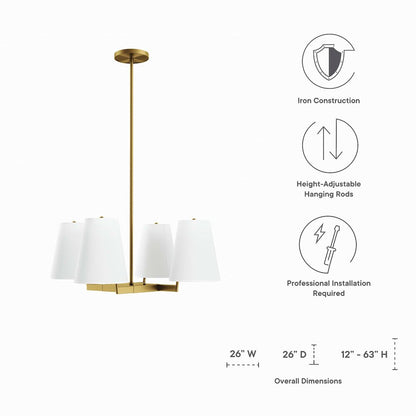 Mercer 4-Light Pendant Light