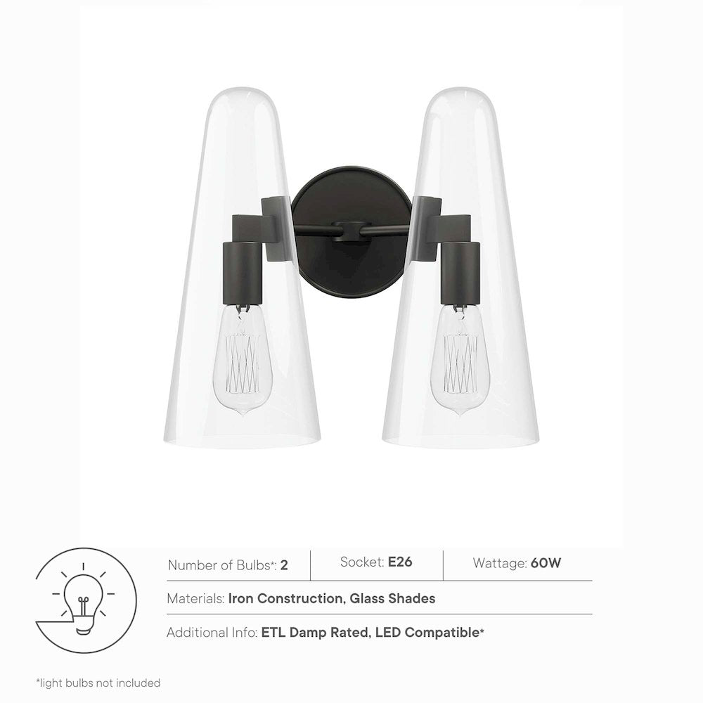 Beacon 2-Light Wall Sconce