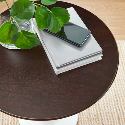 Lippa 20" Round Wood Side Table