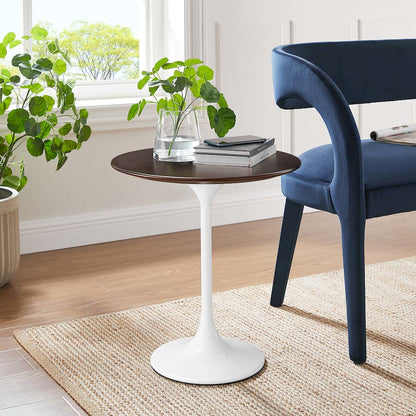 Lippa 20" Round Wood Side Table