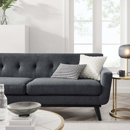Engage Herringbone Fabric Sofa