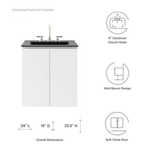 Bryn 24" Wall-Mount Bathroom Vanity
