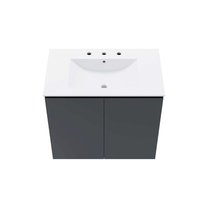 Bryn 30" Wall-Mount Bathroom Vanity
