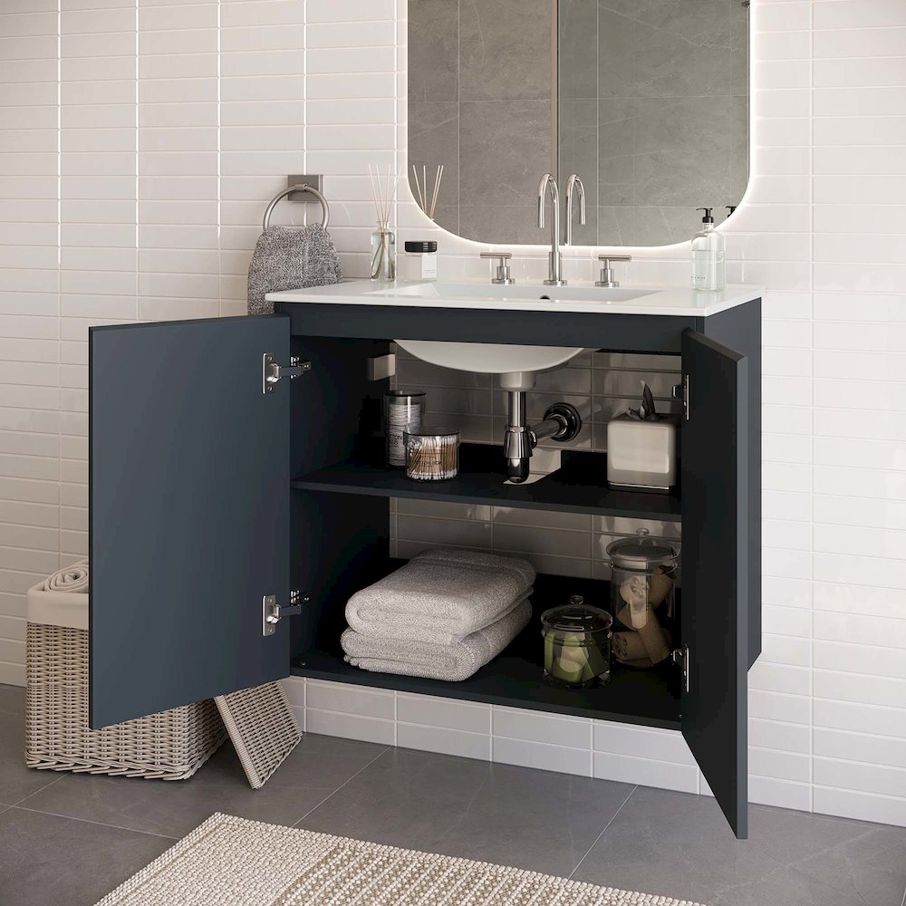 Bryn 30" Wall-Mount Bathroom Vanity