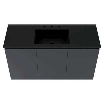 Bryn 48" Wall-Mount Bathroom Vanity