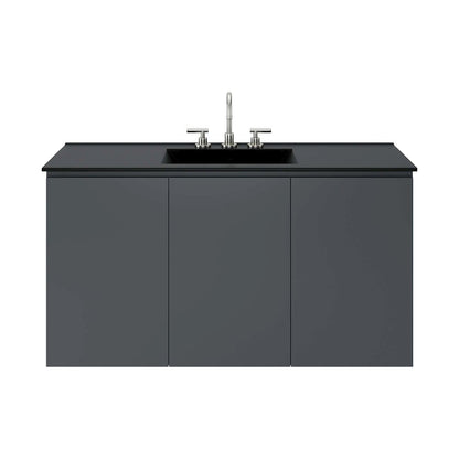Bryn 48" Wall-Mount Bathroom Vanity