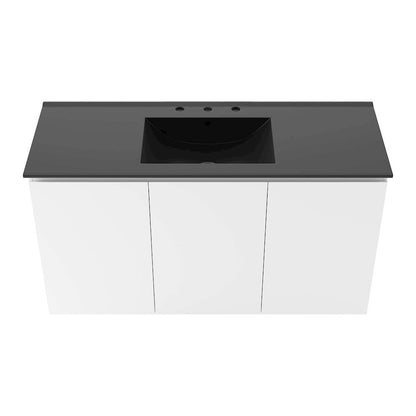 Bryn 48" Wall-Mount Bathroom Vanity