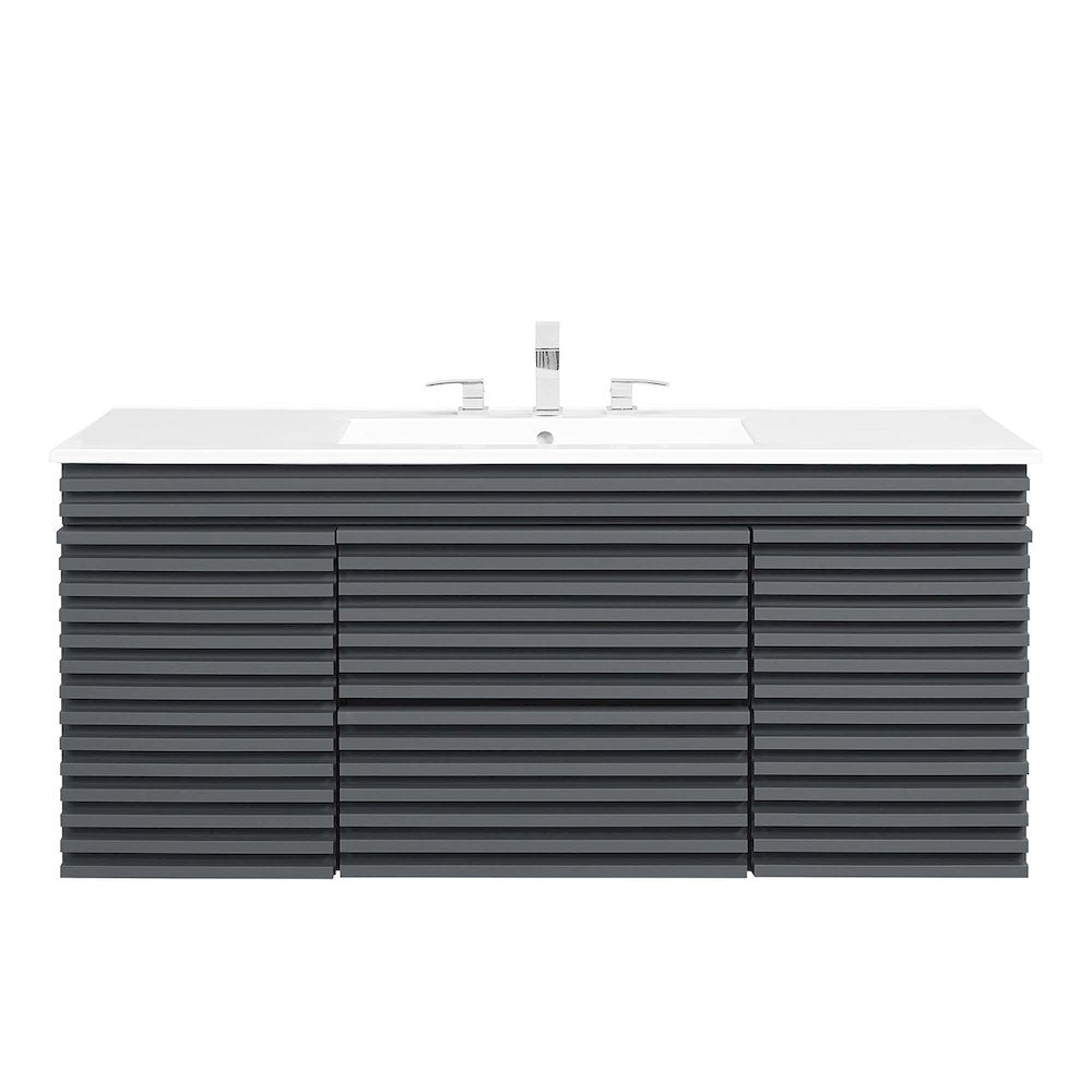 Render 48" Wall-Mount Bathroom Vanity