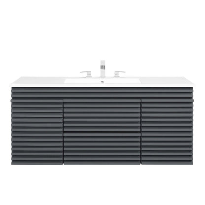 Render 48" Wall-Mount Bathroom Vanity