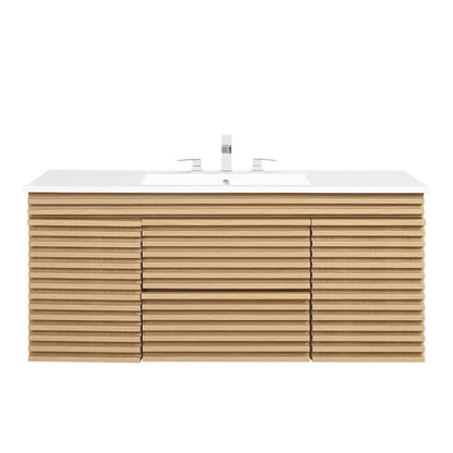 Render 48" Wall-Mount Bathroom Vanity