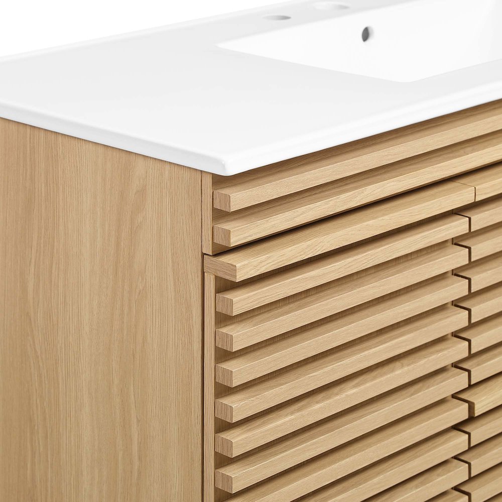 Render 48" Wall-Mount Bathroom Vanity