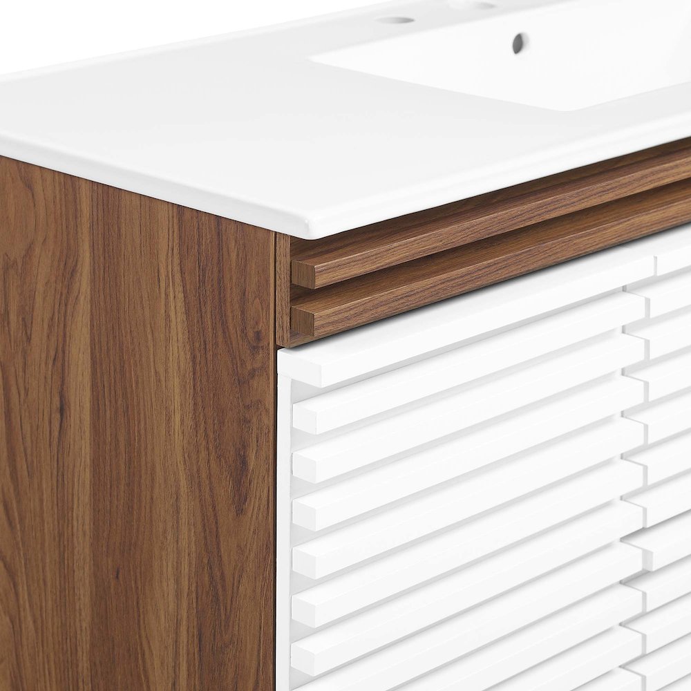 Render 48" Wall-Mount Bathroom Vanity