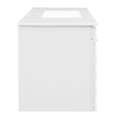 Render 48" Wall-Mount Bathroom Vanity