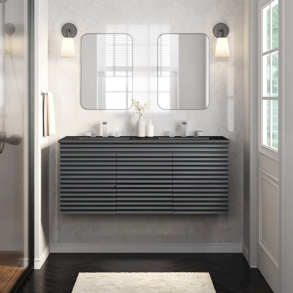 Render 48" Wall-Mount Bathroom Vanity