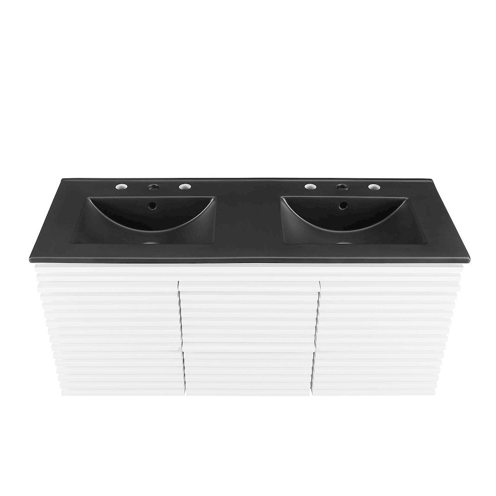 Render 48" Wall-Mount Bathroom Vanity