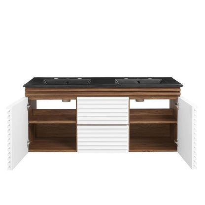 Render 48" Wall-Mount Bathroom Vanity
