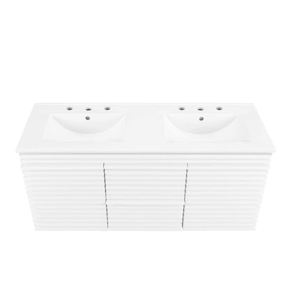 Render 48" Wall-Mount Bathroom Vanity
