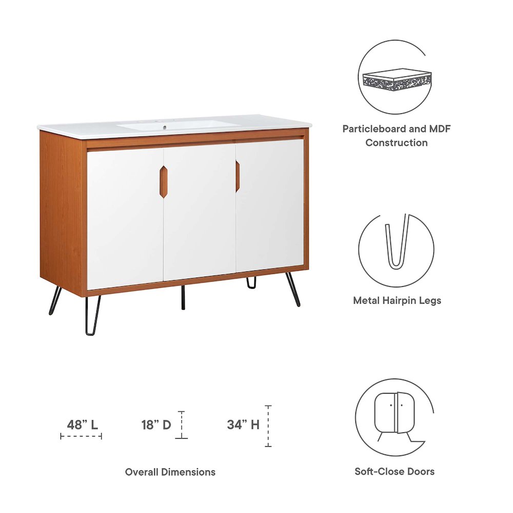 Energize 48" Bathroom Vanity