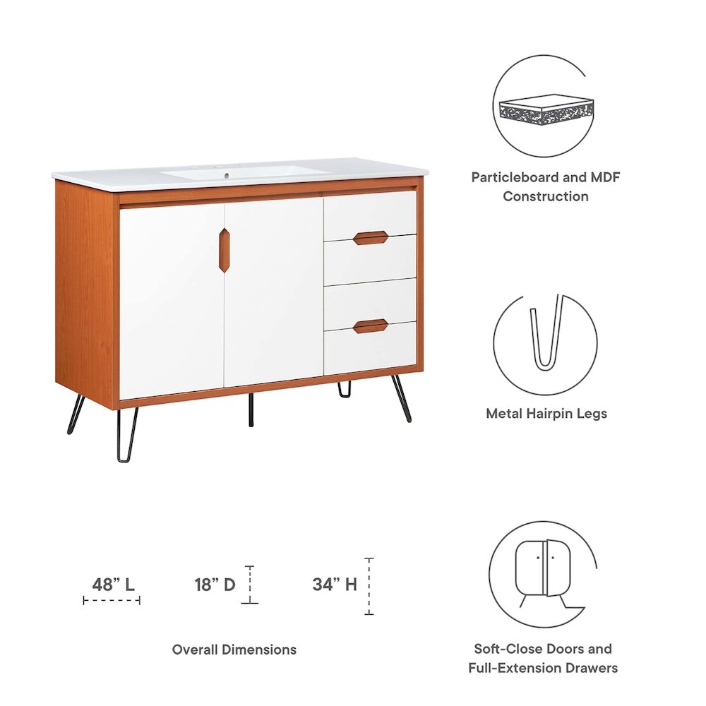 Energize 48" Bathroom Vanity