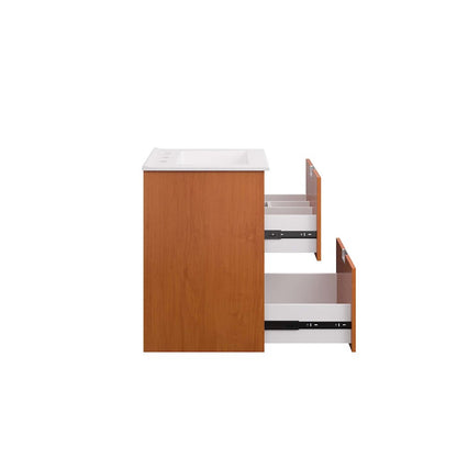 Scenic 18" Wall-Mount Bathroom Vanity