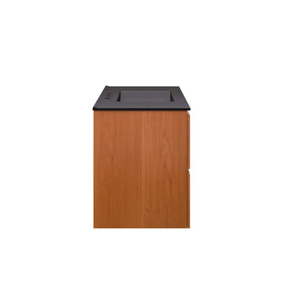 Scenic 36" Wall-Mount Bathroom Vanity