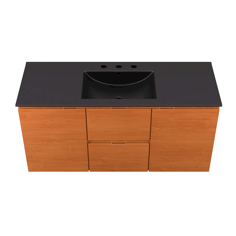 Scenic 48" Wall-Mount Bathroom Vanity