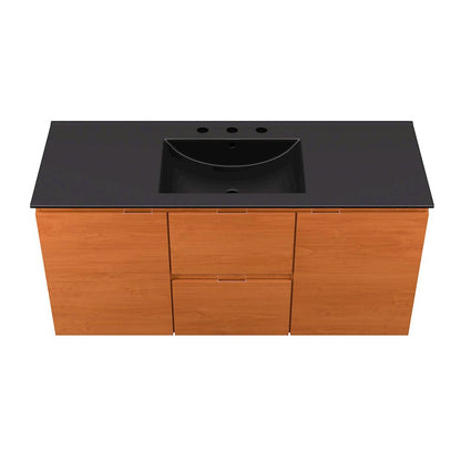 Scenic 48" Wall-Mount Bathroom Vanity