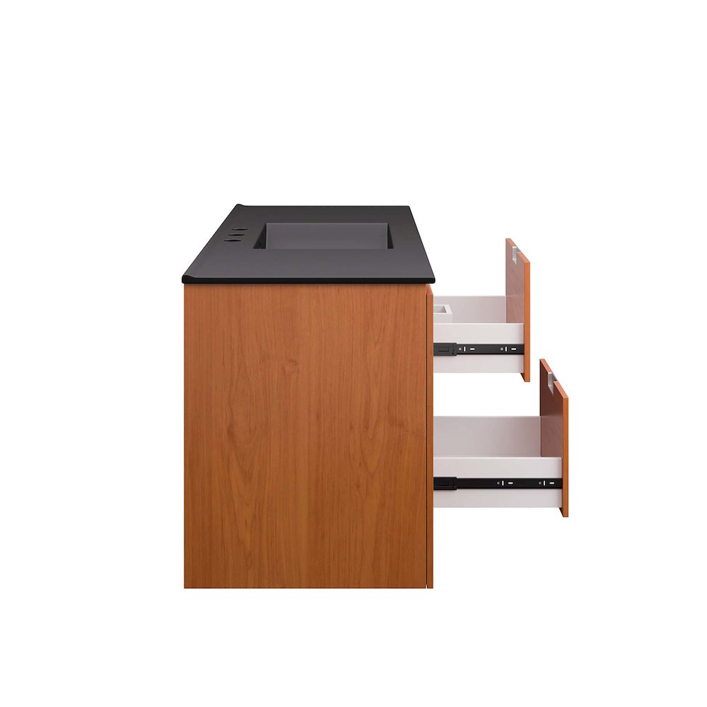 Scenic 48" Wall-Mount Bathroom Vanity
