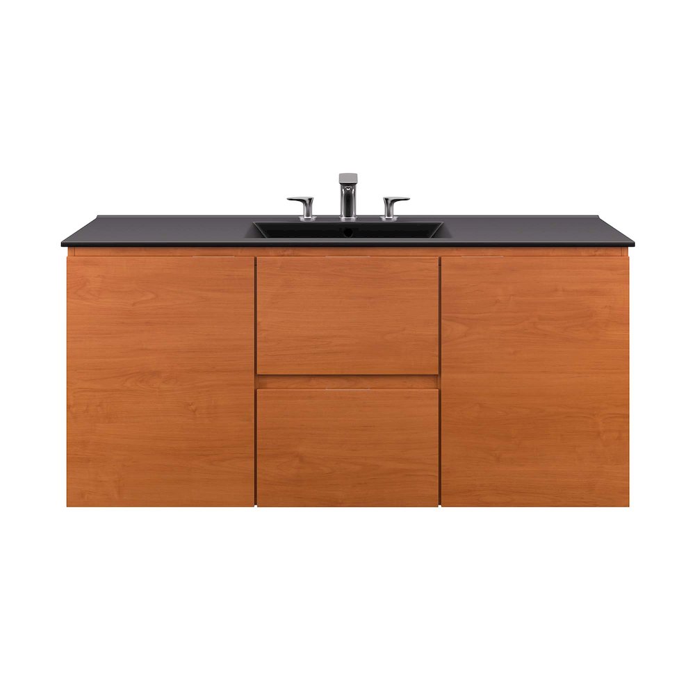 Scenic 48" Wall-Mount Bathroom Vanity