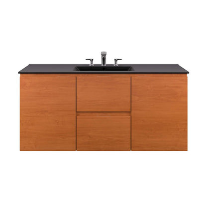 Scenic 48" Wall-Mount Bathroom Vanity
