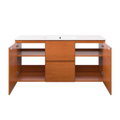 Scenic 48" Wall-Mount Bathroom Vanity
