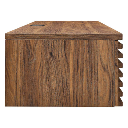 Render Wall Mount Wood Office Desk