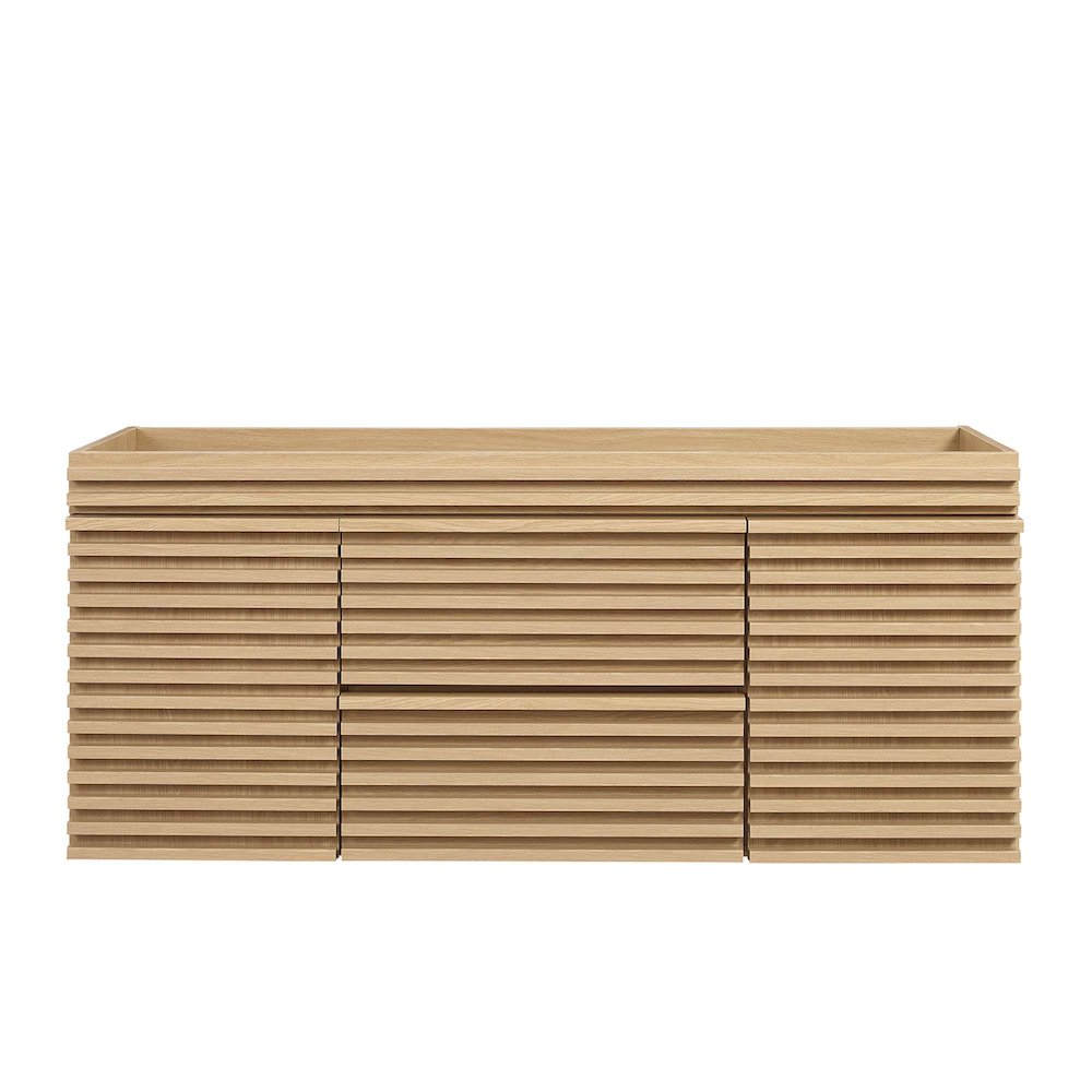 Render 48" Single Sink Compatible (Not Included) Bathroom Vanity Cabinet