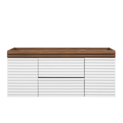 Render 48" Single Sink Compatible (Not Included) Bathroom Vanity Cabinet
